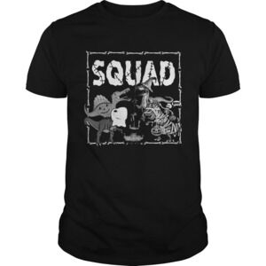 Happy Halloween Dinosaur Witch Squad Shirt